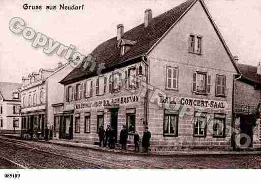 Ville de STRASBOURG, carte postale ancienne