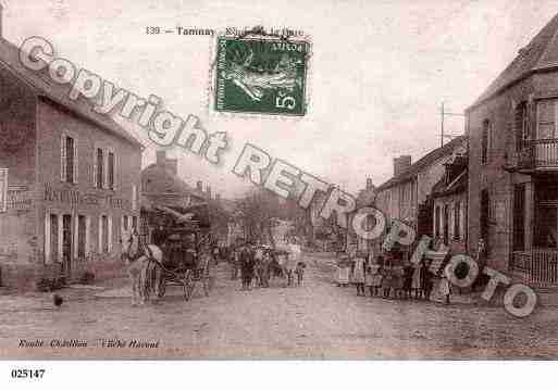 Ville de TAMNAYENBAZOIS, carte postale ancienne