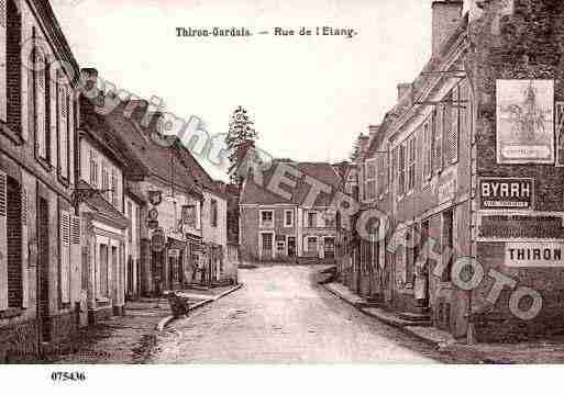 Ville de THIRONGARDAIS, carte postale ancienne