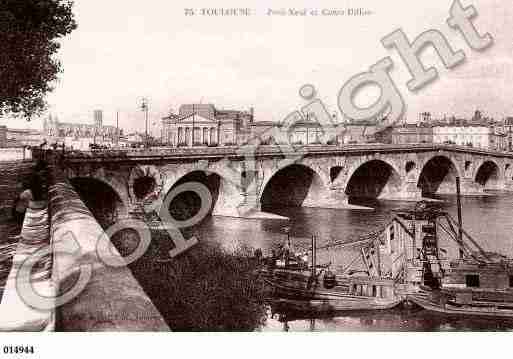 Ville de TOULOUSE, carte postale ancienne