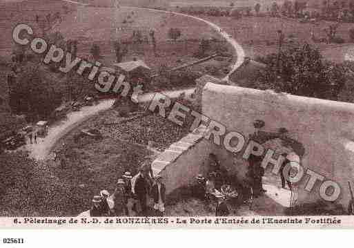 Ville de TOURZELRONZIERES, carte postale ancienne