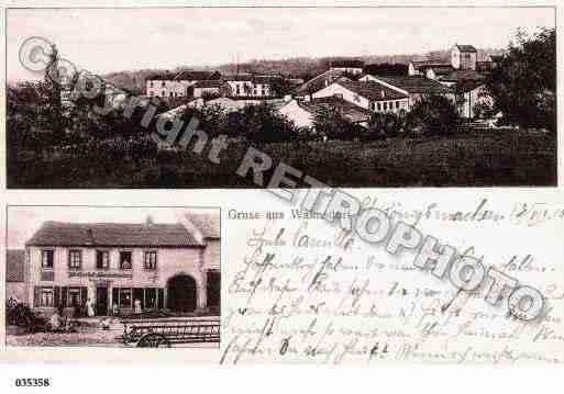 Ville de VALMESTROFF, carte postale ancienne