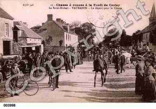 Ville de VAUBADON, carte postale ancienne