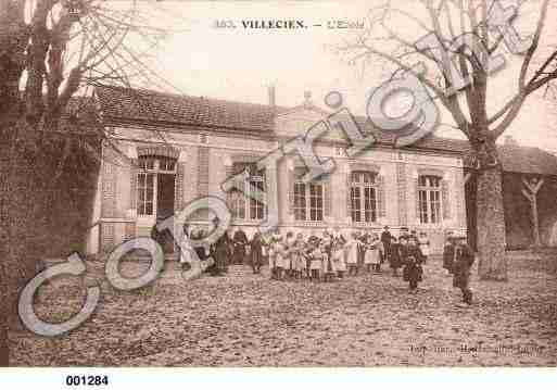 Ville de VILLECIEN, carte postale ancienne