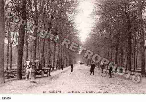 Ville de AMIENS, carte postale ancienne