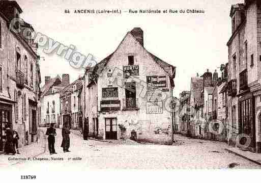 Ville de ANCENIS, carte postale ancienne