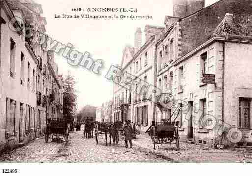 Ville de ANCENIS, carte postale ancienne