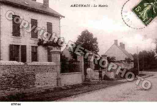 Ville de ARDENAIS, carte postale ancienne