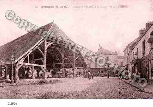 Ville de ARPAJON, carte postale ancienne