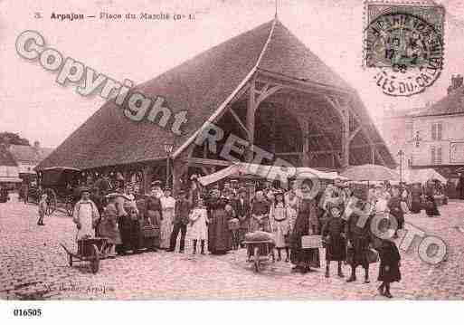 Ville de ARPAJON, carte postale ancienne