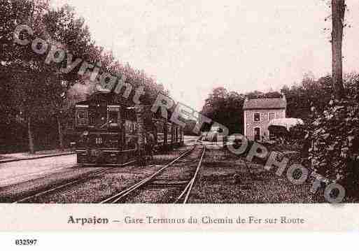 Ville de ARPAJON, carte postale ancienne