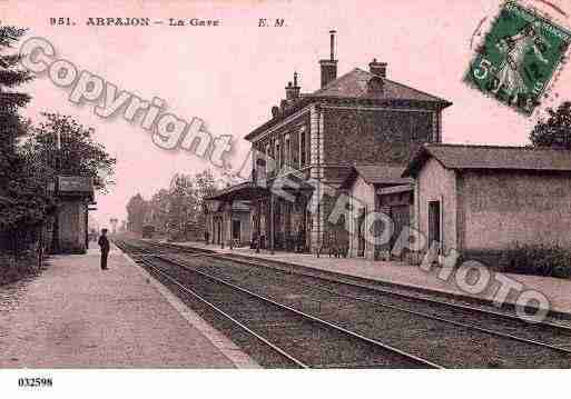 Ville de ARPAJON, carte postale ancienne