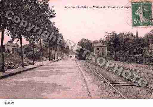 Ville de ARPAJON, carte postale ancienne