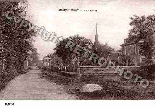 Ville de AUBEGUIMONT, carte postale ancienne