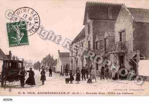 Ville de AUDRESSELLES, carte postale ancienne