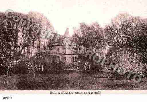 Ville de AVON, carte postale ancienne