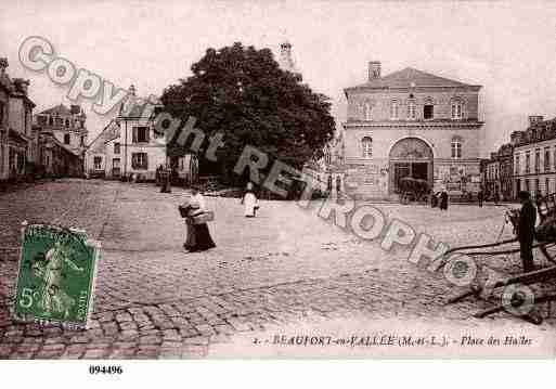 Ville de BEAUFORTENVALLEE, carte postale ancienne