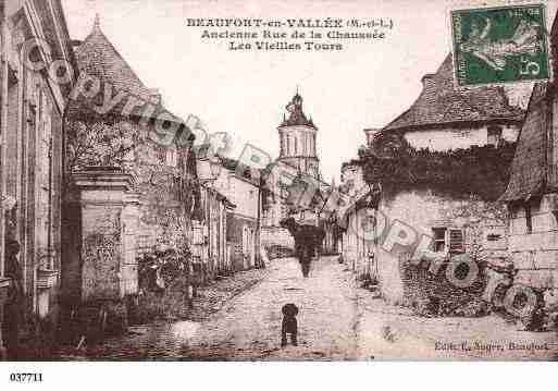 Ville de BEAUFORTENVALLEE, carte postale ancienne