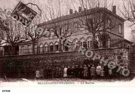 Ville de BELLEGARDEPOUSSIEU, carte postale ancienne