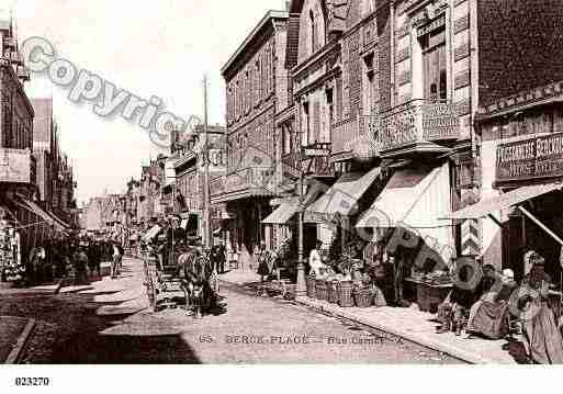 Ville de BERCK, carte postale ancienne