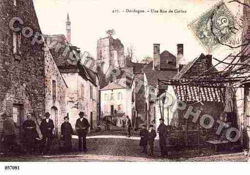 Ville de CARLUX, carte postale ancienne