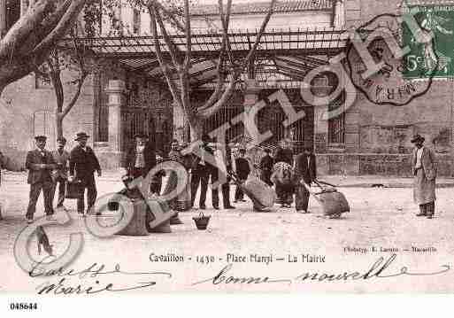 Ville de CAVAILLON, carte postale ancienne