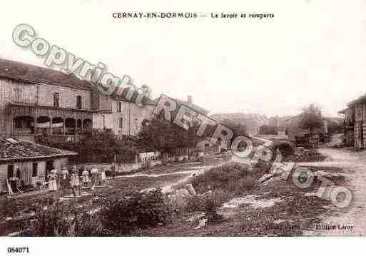 Ville de CERNAYENDORMOIS, carte postale ancienne