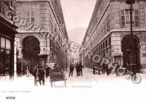 Ville de CHAMBERY, carte postale ancienne