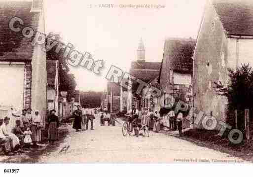 Ville de CHAMPLOST, carte postale ancienne