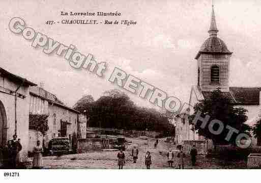 Ville de CHAOUILLEY, carte postale ancienne