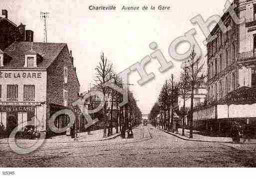 Ville de CHARLEVILLEMEZIERES, carte postale ancienne