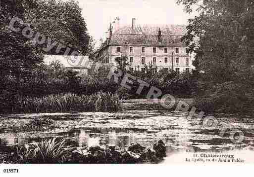 Ville de CHATEAUROUX, carte postale ancienne