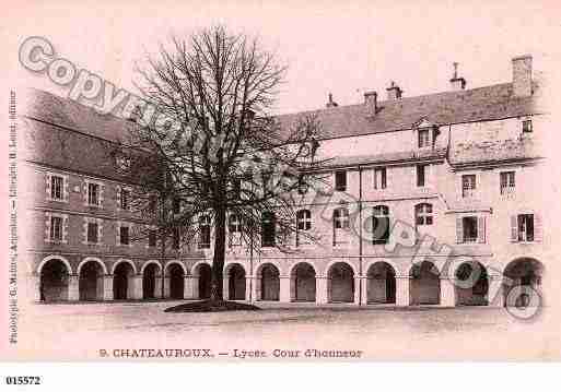 Ville de CHATEAUROUX, carte postale ancienne