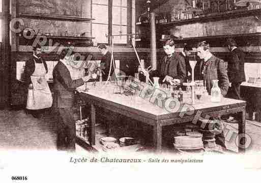 Ville de CHATEAUROUX, carte postale ancienne