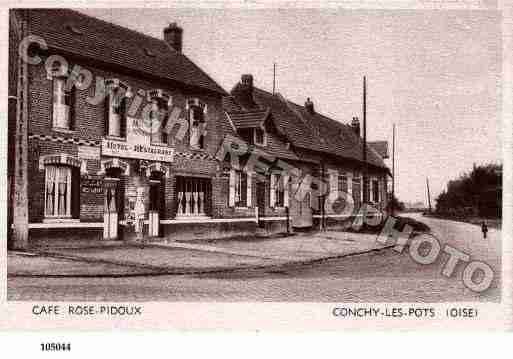 Ville de CONCHYLESPOTS, carte postale ancienne