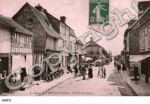 Ville de CREVECOEURENAUGE, carte postale ancienne