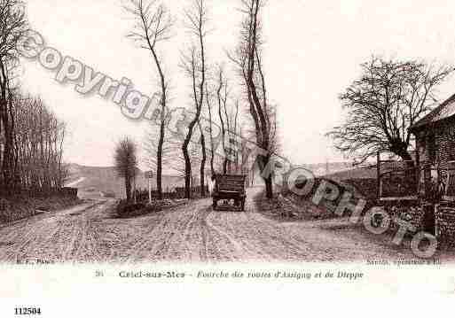 Ville de CRIELSURMER, carte postale ancienne