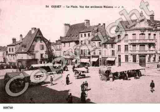 Ville de CUSSET, carte postale ancienne