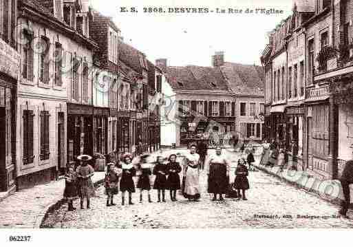 Ville de DESVRES, carte postale ancienne