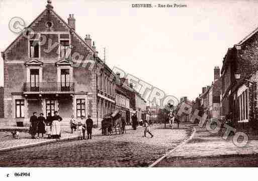 Ville de DESVRES, carte postale ancienne