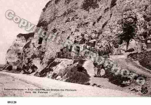 Ville de DIEPPE, carte postale ancienne