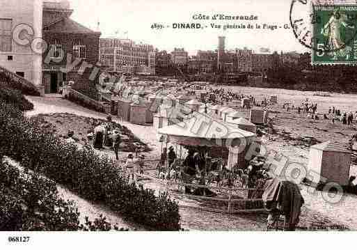 Ville de DINARD, carte postale ancienne