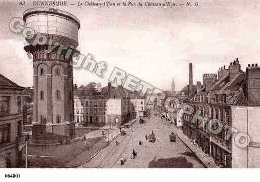 Ville de DUNKERQUE, carte postale ancienne