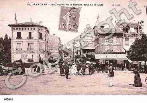 Ville de GARCHES, carte postale ancienne