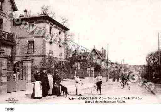 Ville de GARCHES, carte postale ancienne