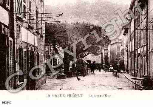 Ville de GARDEFREINET(LA), carte postale ancienne