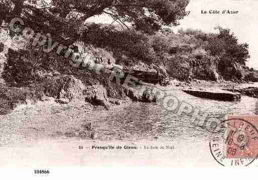 Ville de GIENS, carte postale ancienne