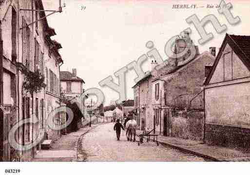 Ville de HERBLAY, carte postale ancienne