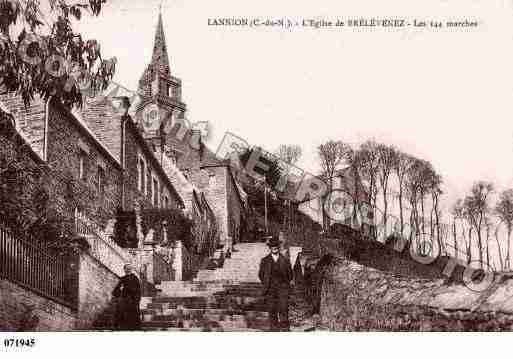 Ville de LANNION, carte postale ancienne