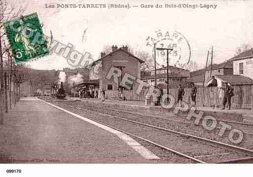 Ville de LEGNY, carte postale ancienne